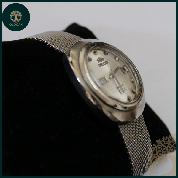 "Vintage Revival" Orient Oval Dial Watch - Image 2
